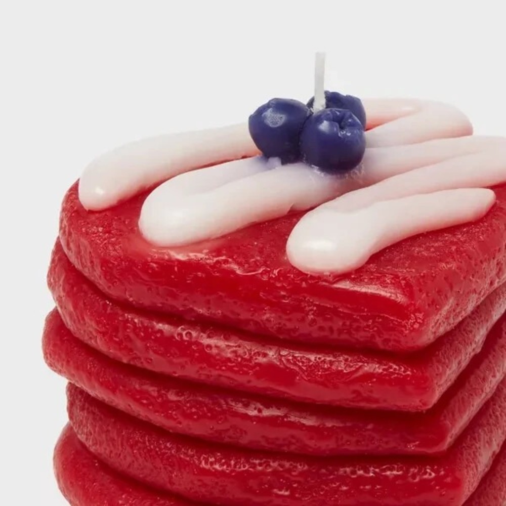 Room Essentials Heart Cake Figural Candle Unscented Palm Wax Decor Valentine